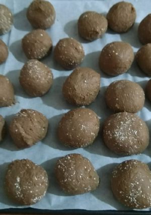 Una foto de Bolitas de avena y cacao APLV