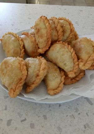 A picture of Fried Vegetable Pastry (Pastel) *Vegetarian/Vegan.