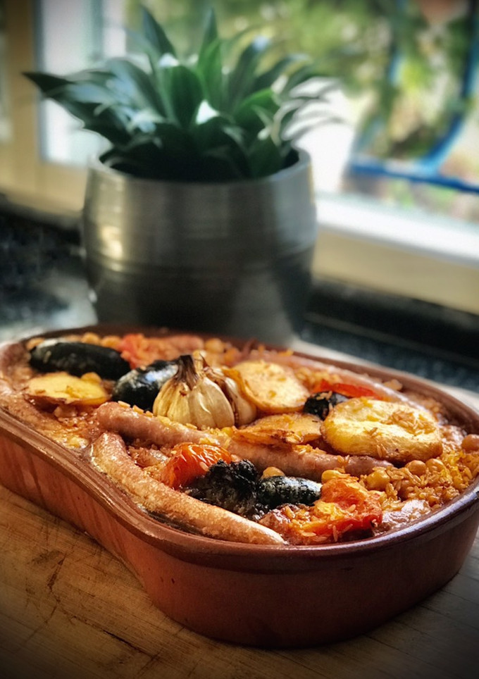 Una foto de Arroz de cocido al horno