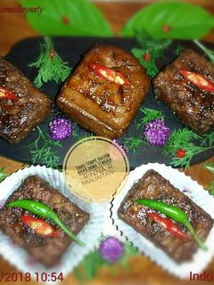 Foto resep TAHU TEMPE BACEM KHAS JAWA TENGAH (Meal Prep)