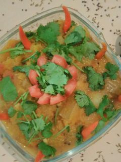A picture of Indian Pumpkin Curry.
