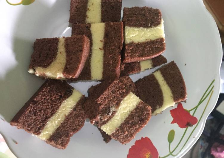 Bolu kukus vanila coklat