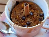 Bolo de Caneca de Maçã e Canela