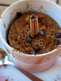 Foto de Bolo de Caneca de Maçã e Canela