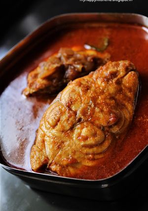 A picture of Chennai Fish Curry.