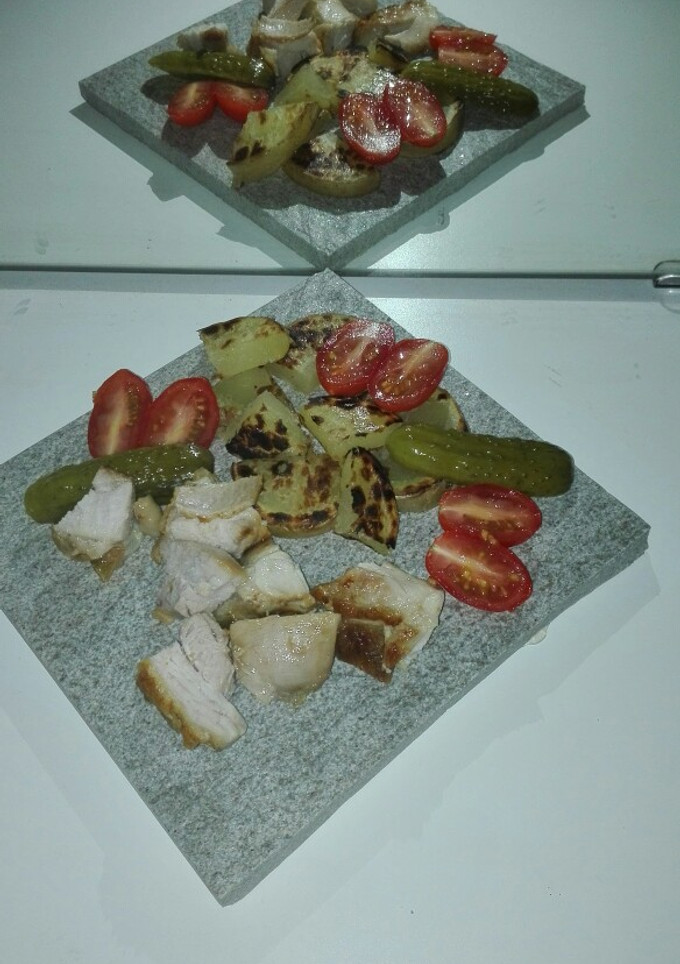 Una foto de Ensalada de pollo