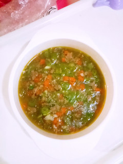 Foto resep Mpasi 1y+ tumis buncis daging cincang