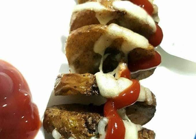 Recipe of Mario Batali Tornado, Potato Crispy Chips 😋👌