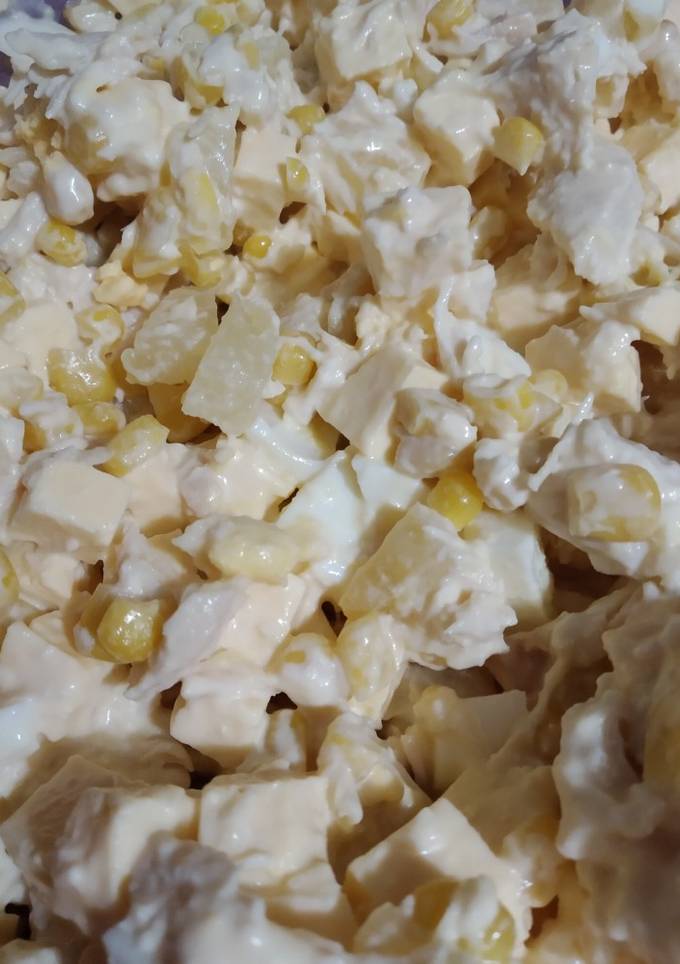 Салат з ананасами 🍍