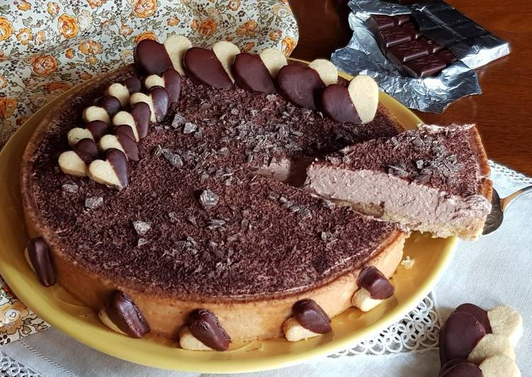 Crostata Tiramisù con scaglie di cioccolato #lavideoscuoladicookpad