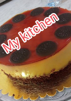 صورة لوصفة كيكةالكراميل