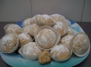 Una foto de Galletas de nueces