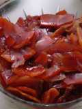 Dulce de lechosa (papaya)