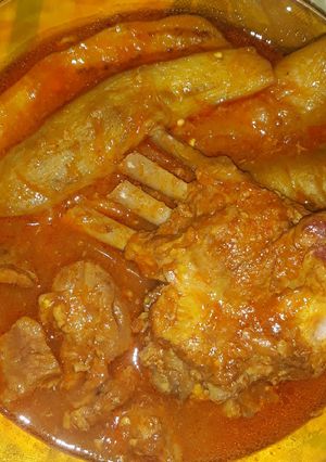 عکسی از دستور خورش بادمجان جان ☺️🌹🎀
