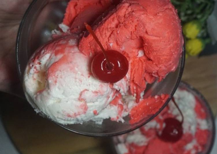 Bagaimana Membuat Ice Cream Vanilla - Red Velvet Anti Gagal