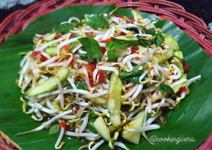 Resep Reuceuh Tauge Timun Kemangi Oleh Cooking Vera Cookpad