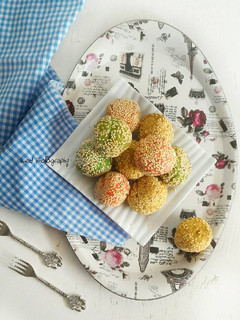 Foto resep Onde Onde Warna Warni