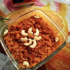 A picture of Gajar halwa.