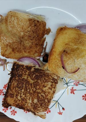 পাউরুটির স্যান্ডুইচ (Paurutir sandwich recipe in Bengali) রেসিপির প্রধান ছবি