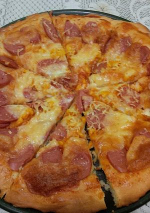 Foto resep Pizza sosis jagung manis