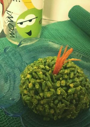 A picture of French beans posto.