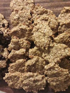 Una foto de Galletitas con avena, frutas y Canela.. ideal diabéticos!!