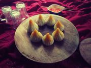 A picture of paneer modak