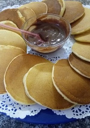 Une photo de Pancake à la semoule