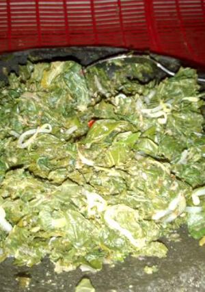Foto resep Urap / KuLup Daun singkong Tanpa Kelapa