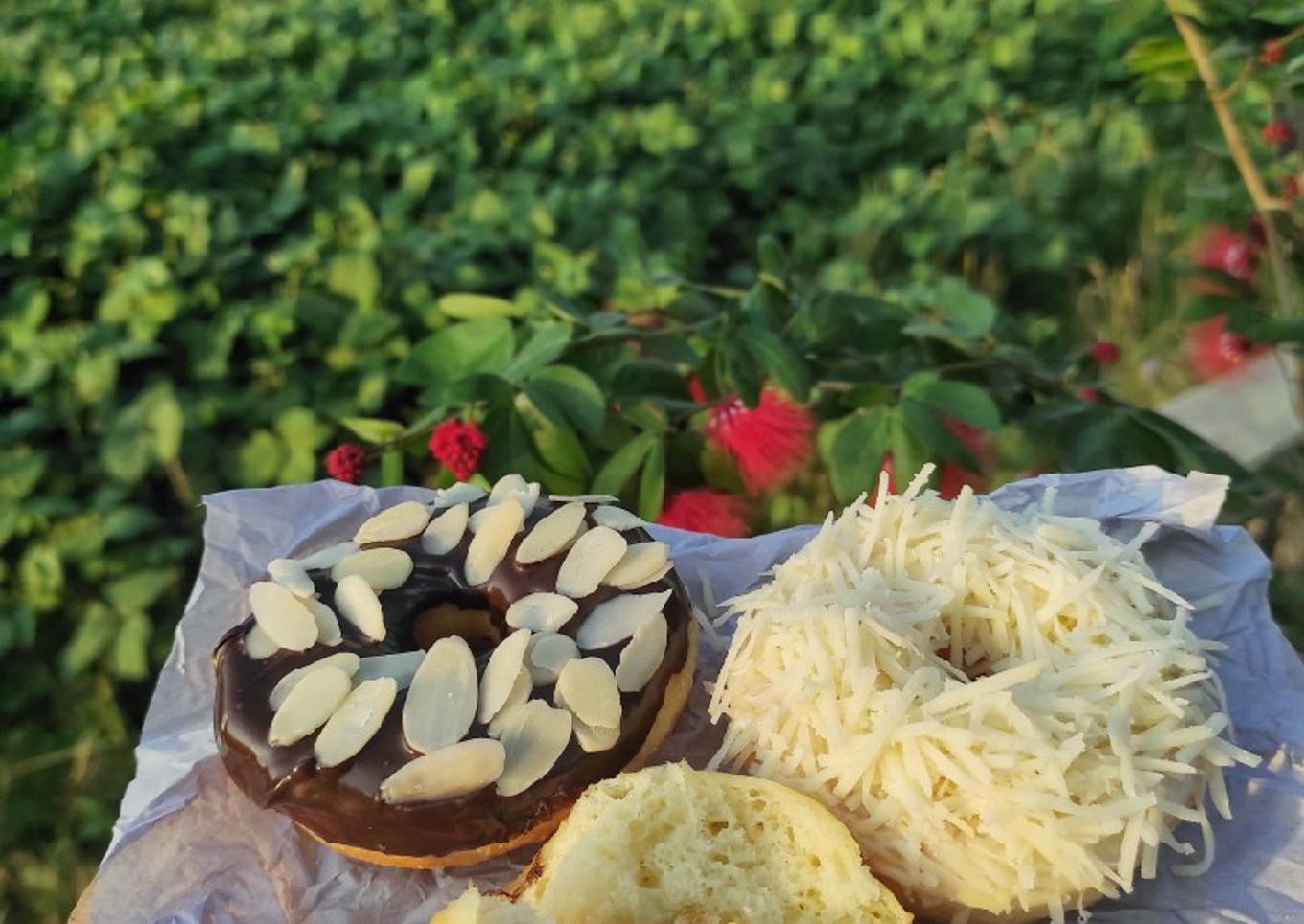 Donat Moist tanpa Kentang