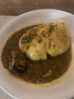 A picture of Fresh okro soup.