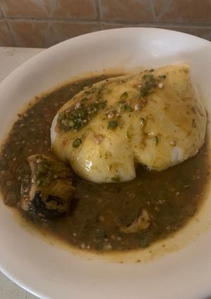 A picture of Fresh okro soup.