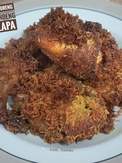 Foto resep Ayam Goreng Serundeng Kelapa