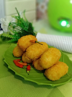 Foto resep Kroket kentang isi ayam sayur