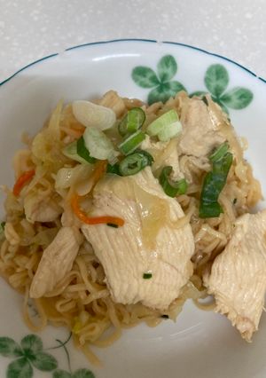 古早味炒泡麵 的食譜成品照片