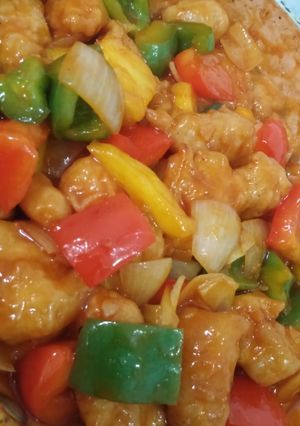 Foto resep Ayam fillet asam manis