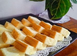 Foto resep Ogura Cheese Cheddar Slices Cotton Cake