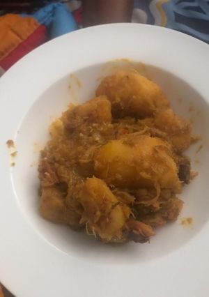 A picture of Porridge Yam.
