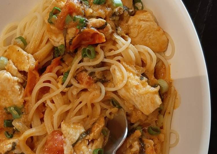 Recipe of Perfect Tom Yam Spaghettini