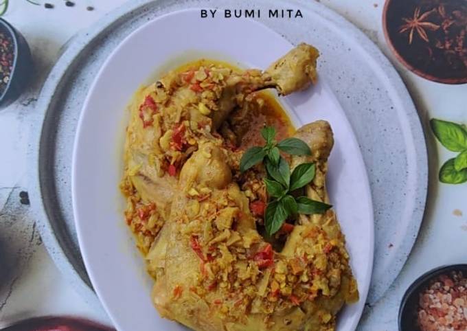 Resep 105. Ayam Betutu (by Bumi), Enak Banget