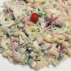 Russian salad A picture of Russian salad.