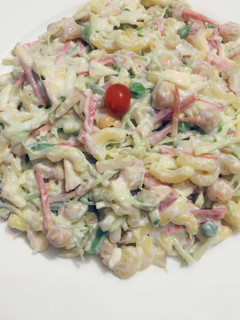 A picture of Russian salad.