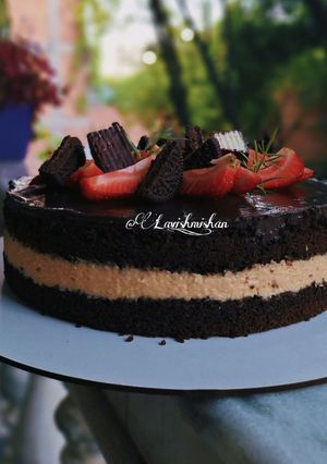 عکسی از دستور کیک باونتی