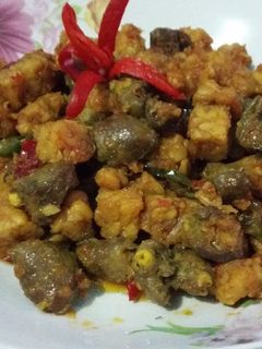 Foto resep Balado Tempe Dan Jantung Ayam