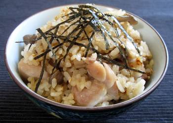 How to Cook Yummy Chicken  Shimeji Takikomi Gohan