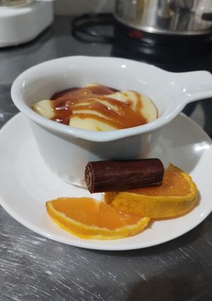Una foto de Crema Catalana fácil y rápido