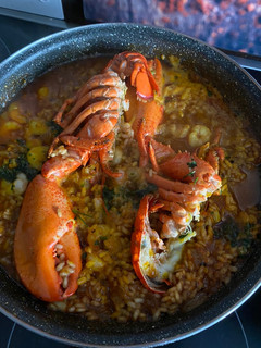 Una foto de Arroz caldoso con bogavante