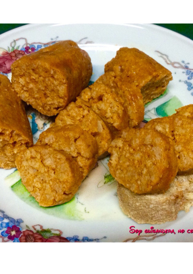 Una foto de Chorizo vegano