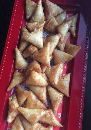 صورة لوصفة مثلثات الجبن