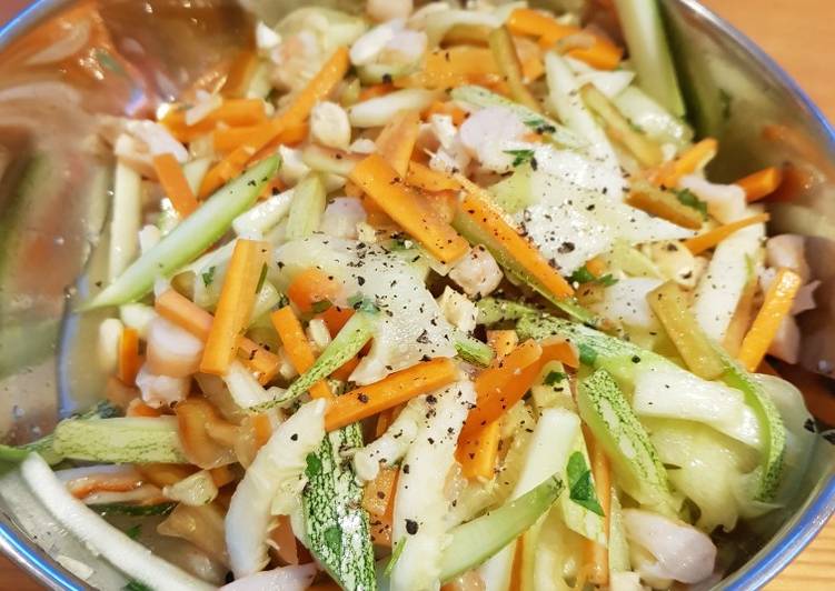 Recipe of Homemade Courgette salad